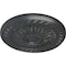 Ekena Millwork Randee Ceiling Medallion (Fits Canopies up to 3 7/8"), Hand-Painted Pewter, 20"OD x 1 3/8"P CM20HAPES - alternate 2
